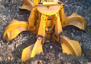 MHPG-4 Electro-hydraulic Orange Peel Grab